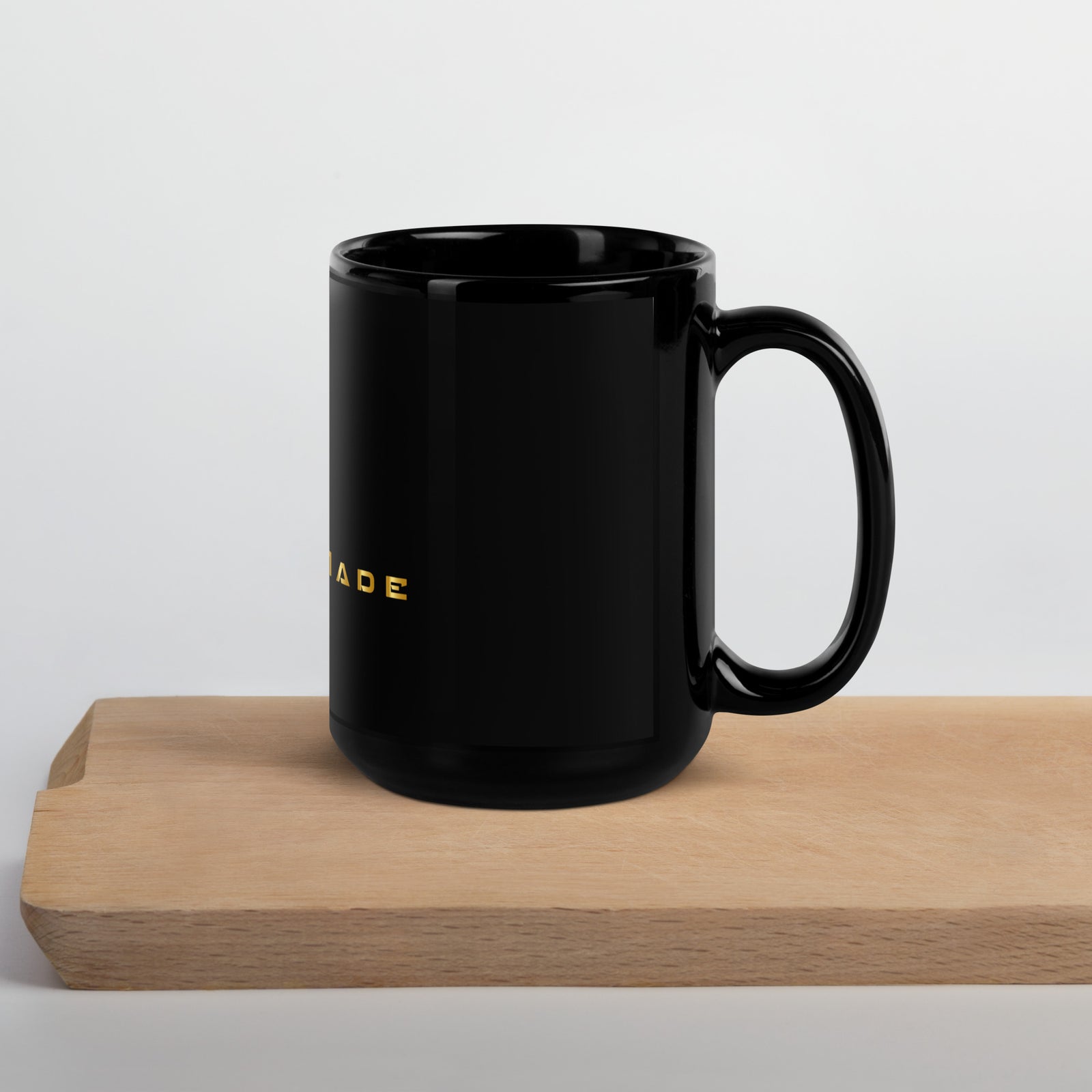 Black GunnarMade Glossy Mug