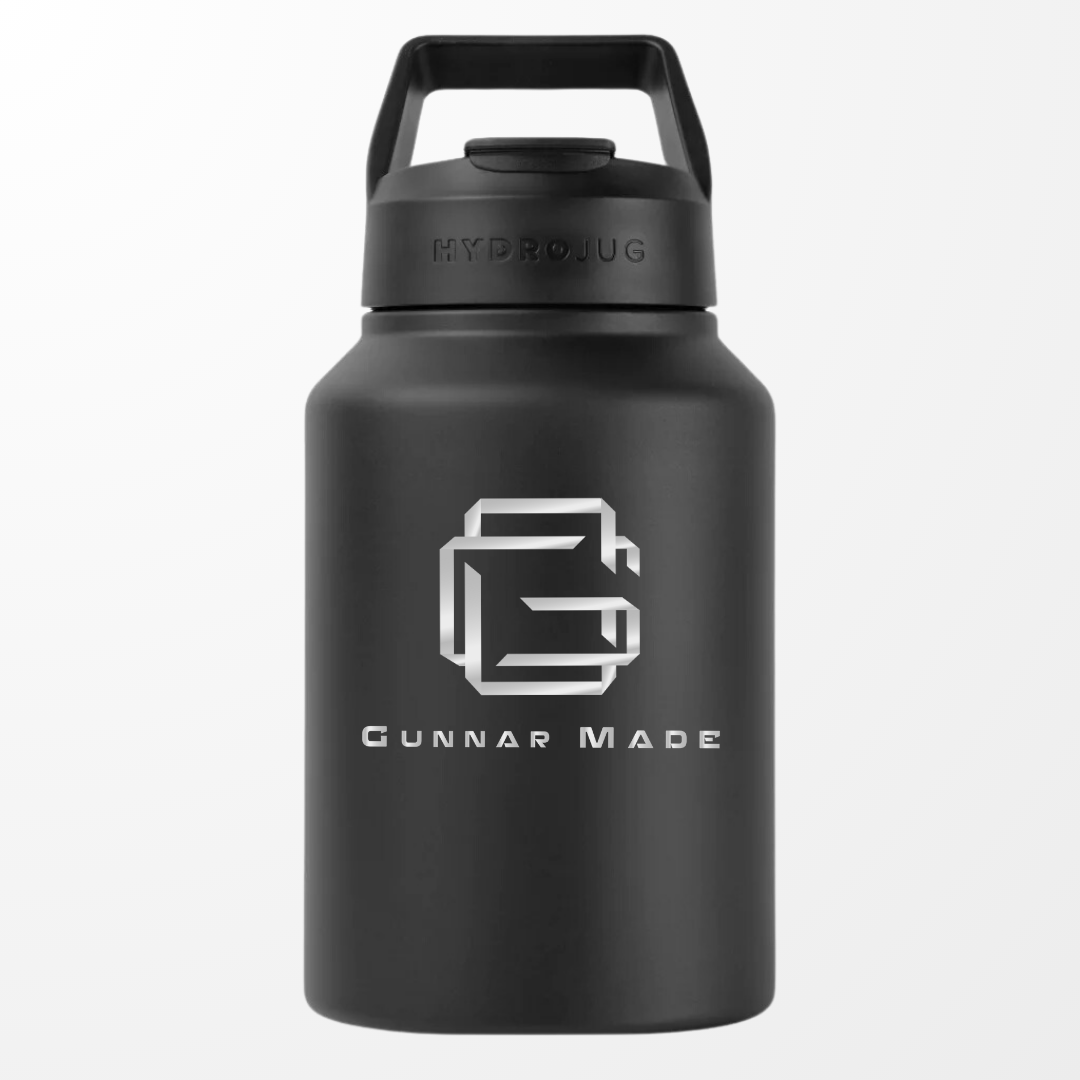 GunnarMade Mate Black Stainless Steel Jug 64oz