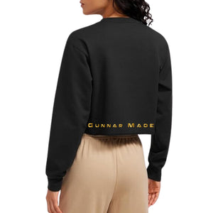 GunnarMade Womens Fleece Cropped Sweatshirts